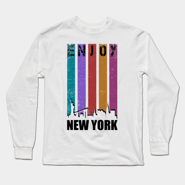 New York love Long Sleeve T-Shirt by Smriti_artwork